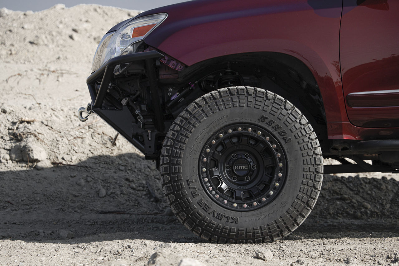 2014 Lexus GX460 - KMC TANK BEADLOCK - Black | KMC Wheels